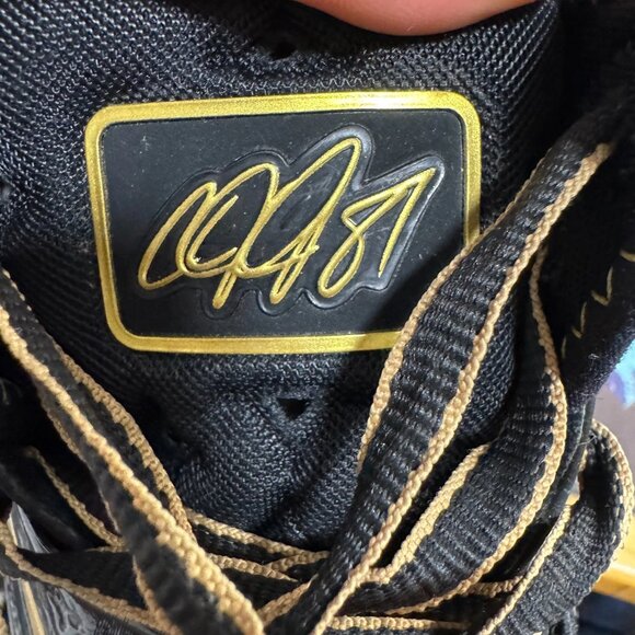 Size 11.5 Nike CJ81 Trainer Max Motor City Black Mens Sneaker Shoes 603711-007 - Picture 9 of 13